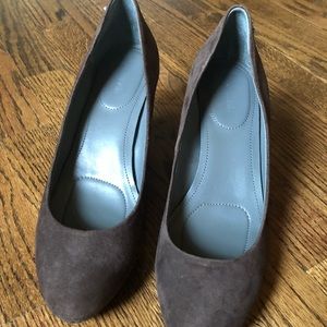 Calvin Klein wedge pumps